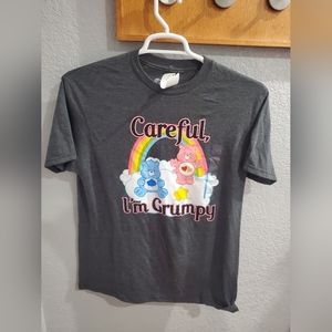 NWT Careful I'm Grumpy Care Bear Shirt Size Large